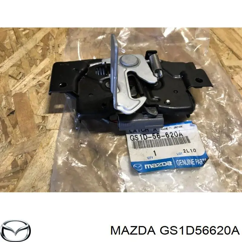 GS1D56620A Mazda замок капота