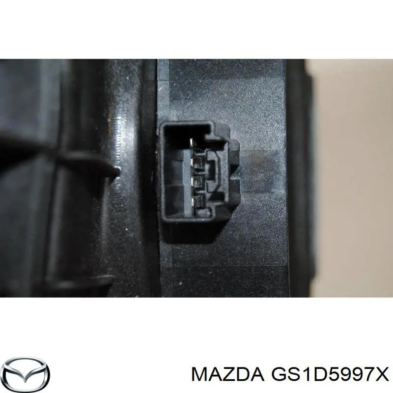 GS1D5997X Mazda placa sobreposta da porta dianteira esquerda