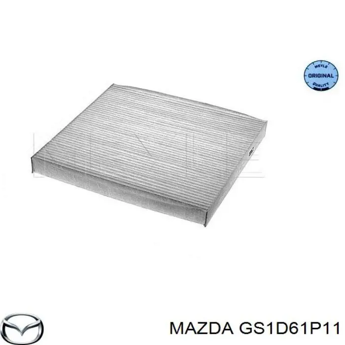 Фильтр воздушный отопителя Mazda GS1D61P11 цена, от 5.83 USD