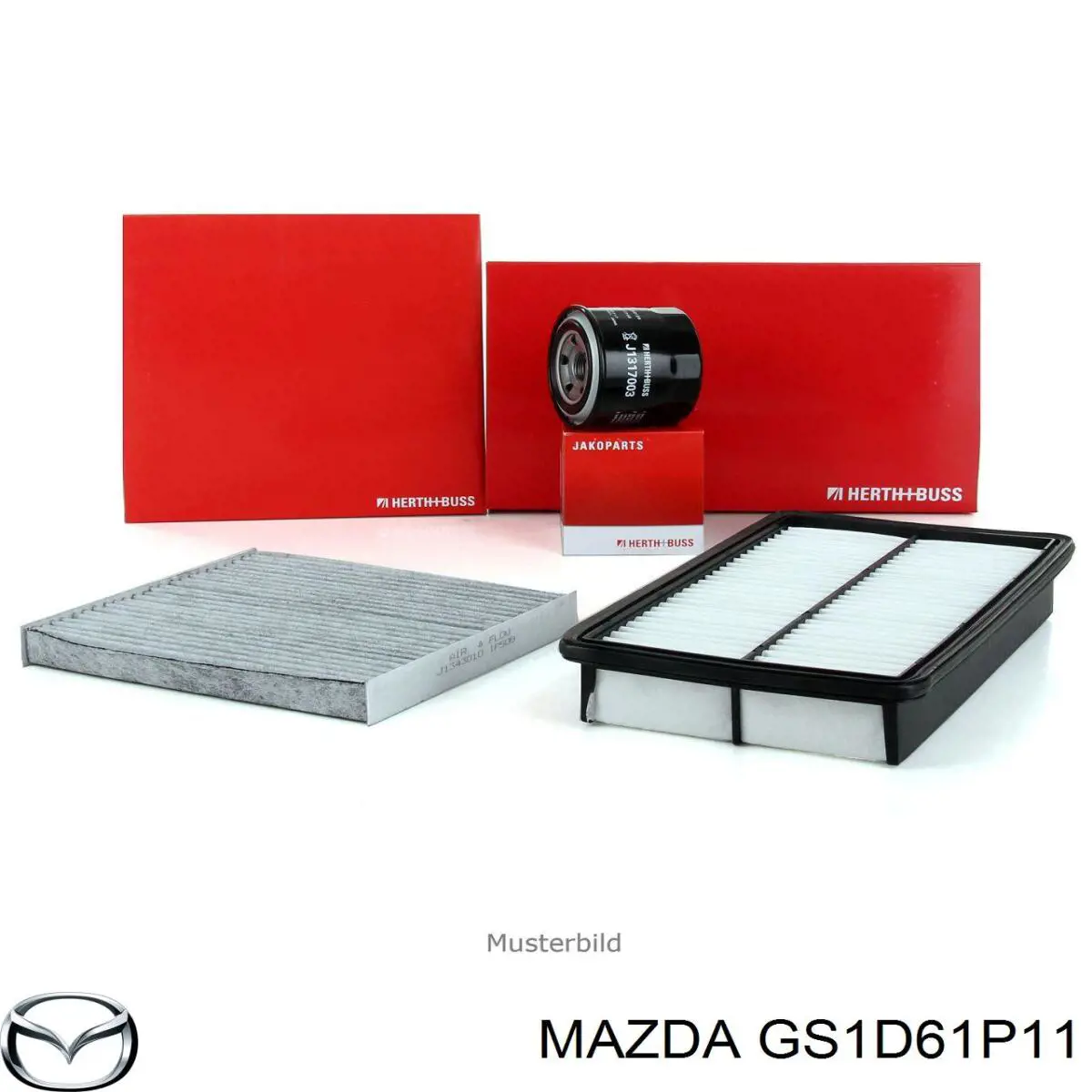 Воздушный фильтр салона Mazda GS1D61P11