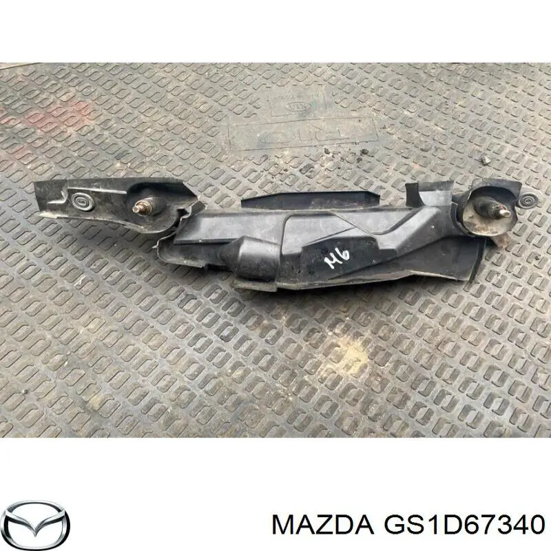 Мотор стеклоочистителя лобового стекла на Mazda 6 GH