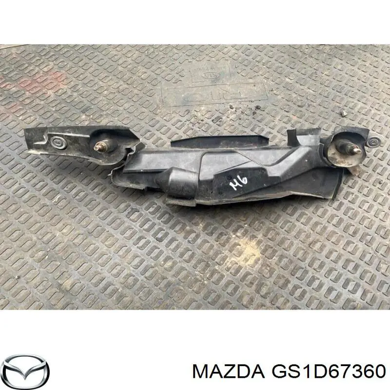 Trapézio de limpador pára-brisas para Mazda 6 (GH)