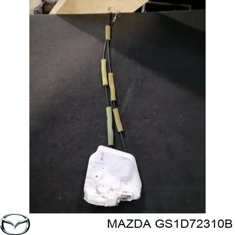 Замок двери задней правой GS1D72310B Mazda