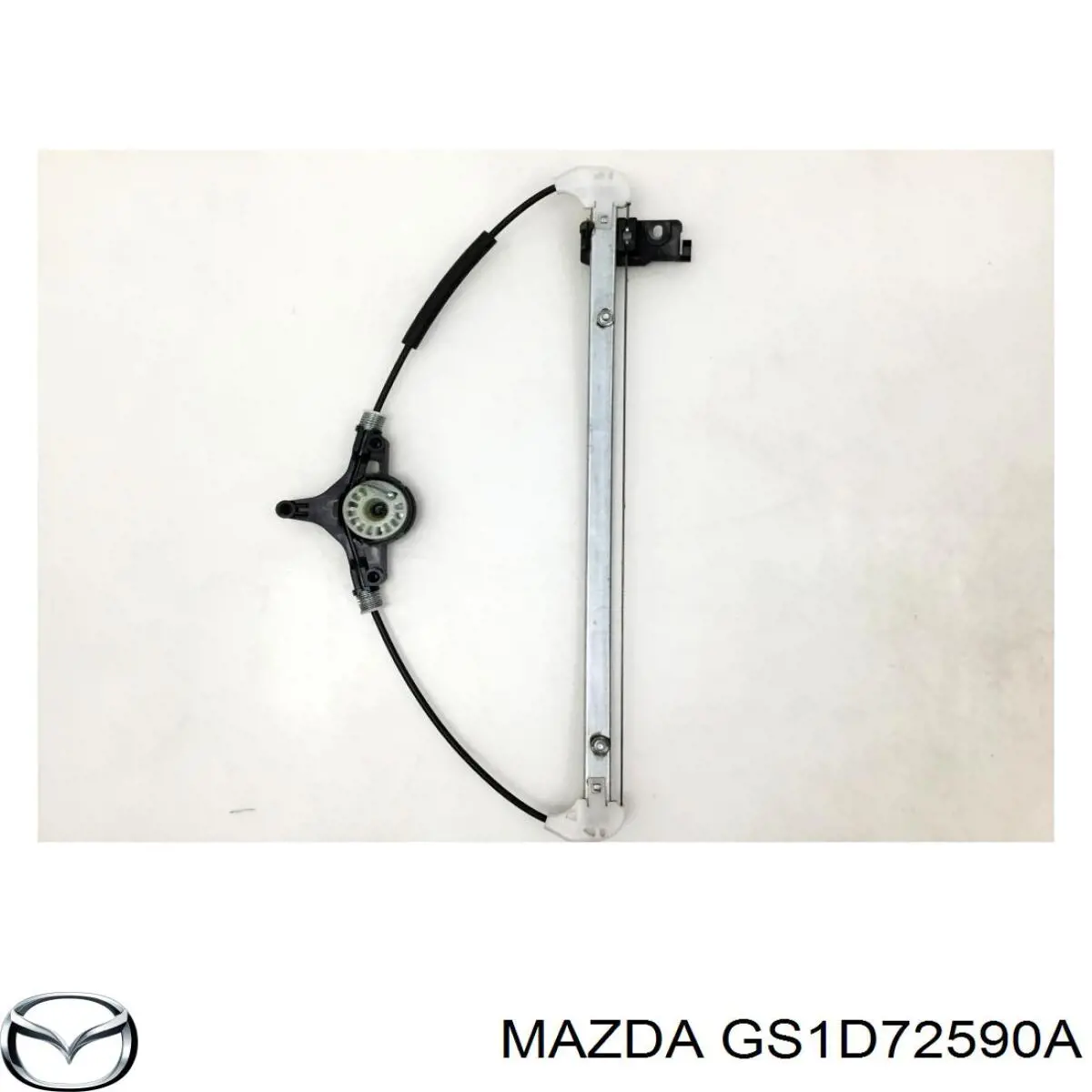 GS1D72590A Mazda mecanismo de acionamento de vidro da porta traseira direita