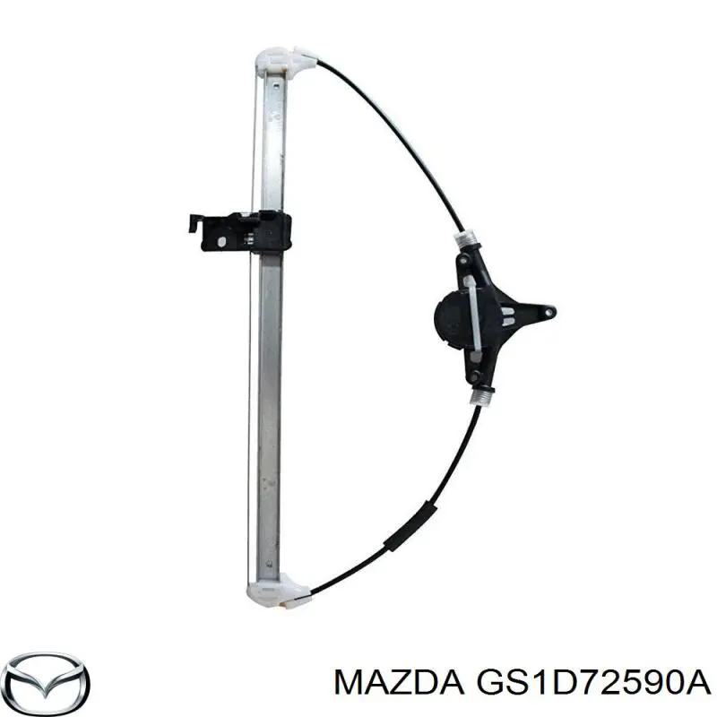 Механизм стеклоподъемника двери задней, правой Mazda GS1D72590A цена, от 8.47 USD