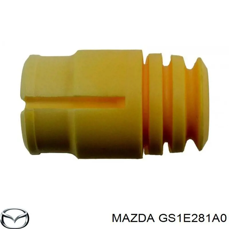 Купить GS1E281A0 Mazda Отбойник амортизатора заднего