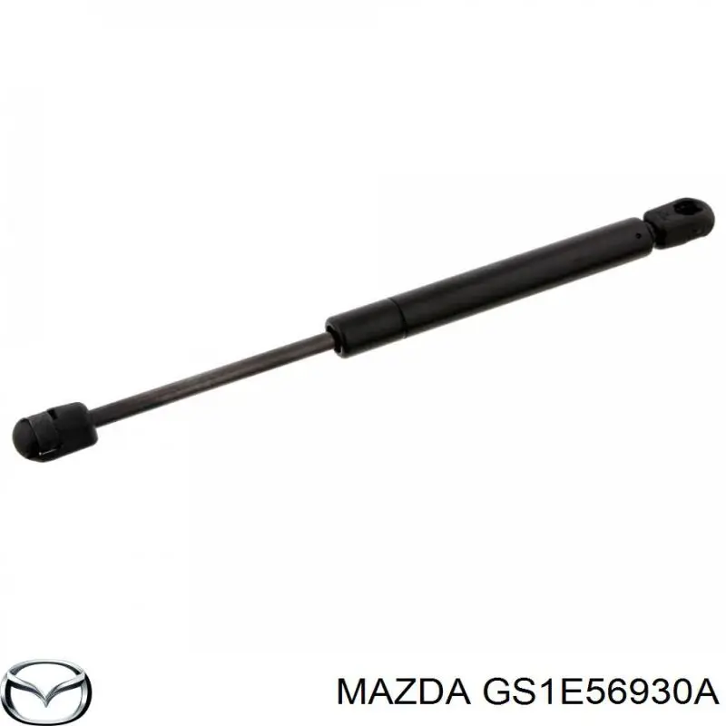 GS1E56930A Mazda amortecedor de tampa de porta-malas (de 3ª/5ª porta traseira)