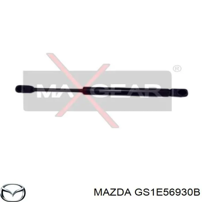 GS1E56930B Mazda amortecedor de tampa de porta-malas (de 3ª/5ª porta traseira)