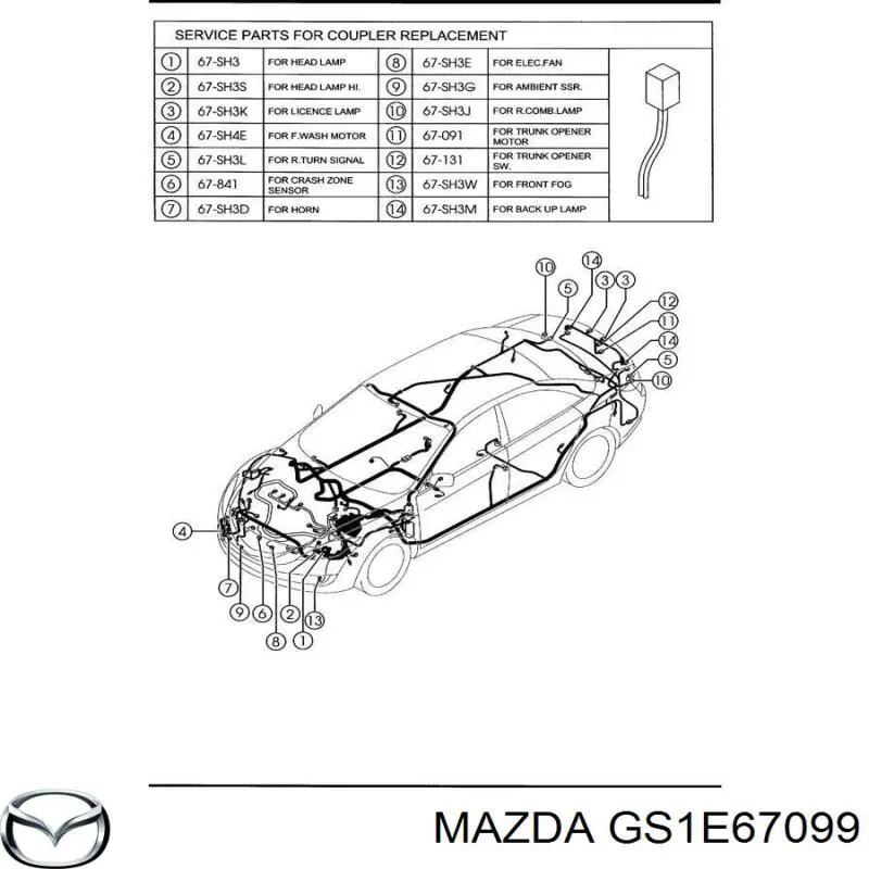 GS1E67099 Mazda