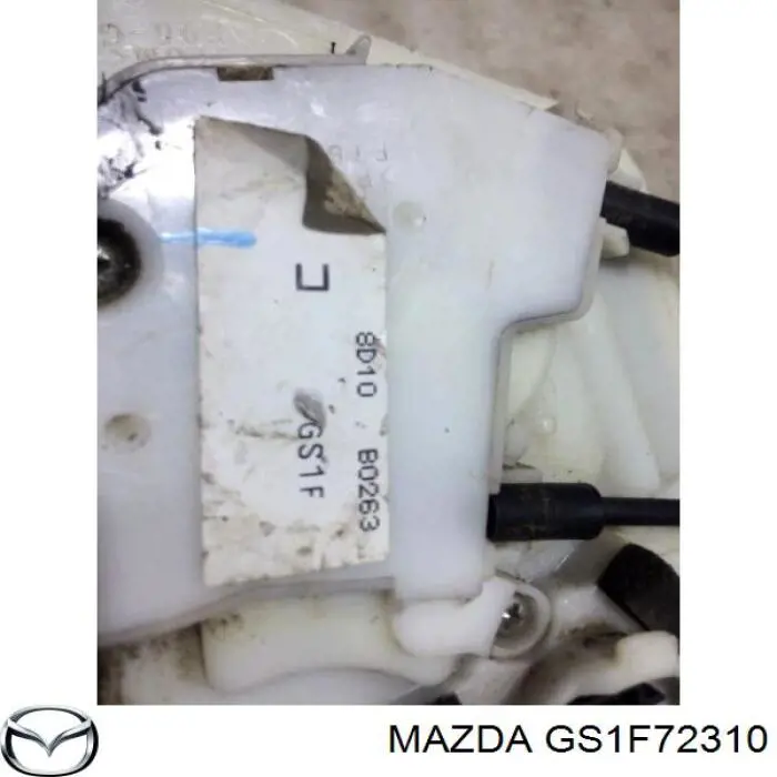 Замок задней двери, правой Mazda GS1F72310 цена, от 25.31 USD