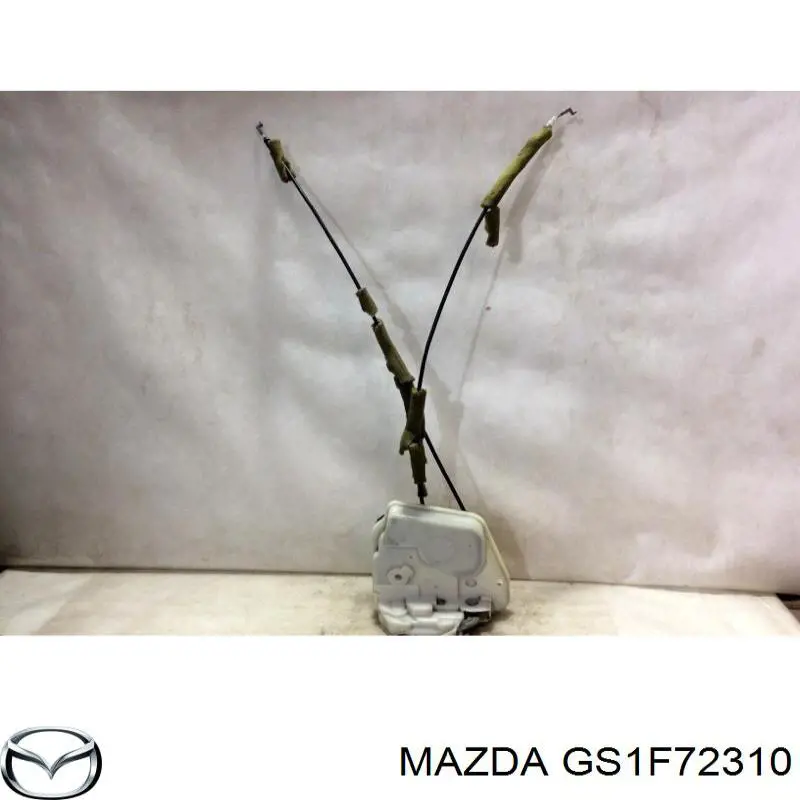Купить GS1F72310 Mazda Замок двери задней правой
