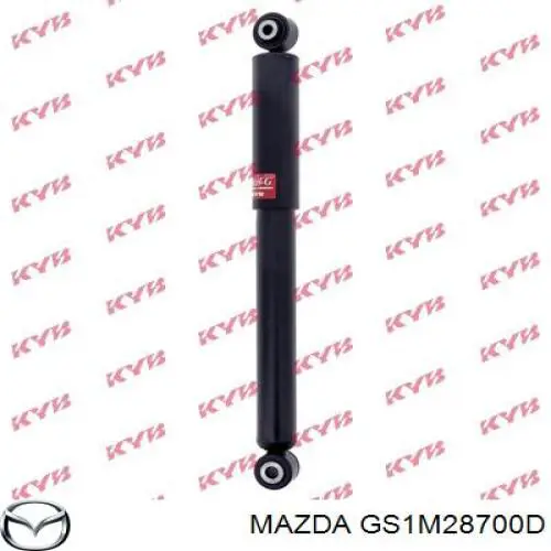 GS1M28700D Mazda Амортизаторы задние