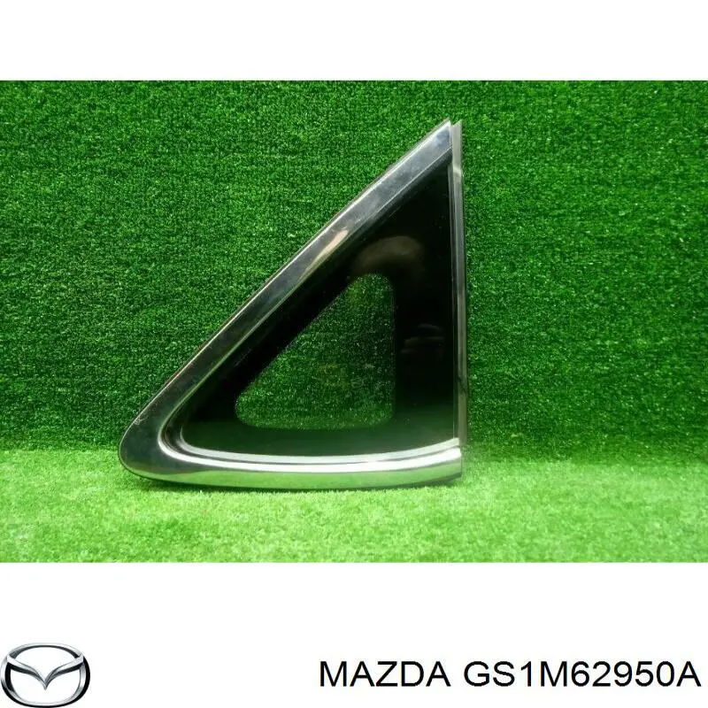Стекло-форточка двери задней правой на Mazda 6 GH