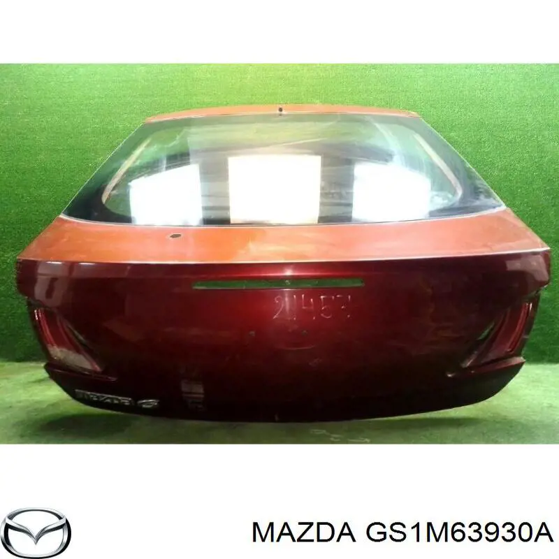 Стекло багажника двери 3/5-й задней (ляды) на Mazda 6 GH