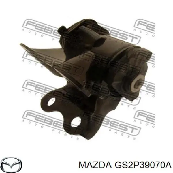 Левая подушка двигателя GS2P39070A Mazda