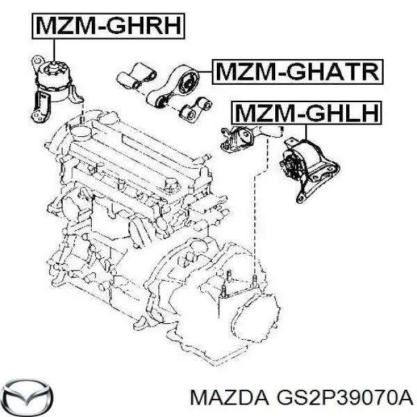 GS2P39070A Mazda