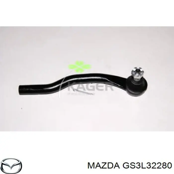 GS3L32280 Mazda Наружный наконечник рулевой тяги