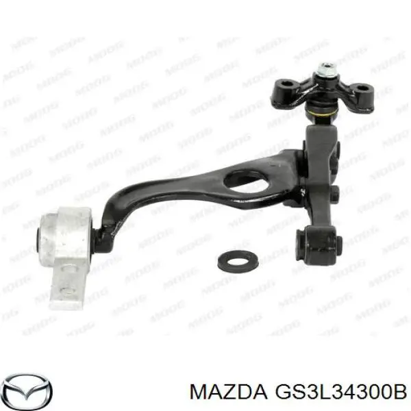 GS3L34300B Mazda Рычаг передней подвески нижний, правый