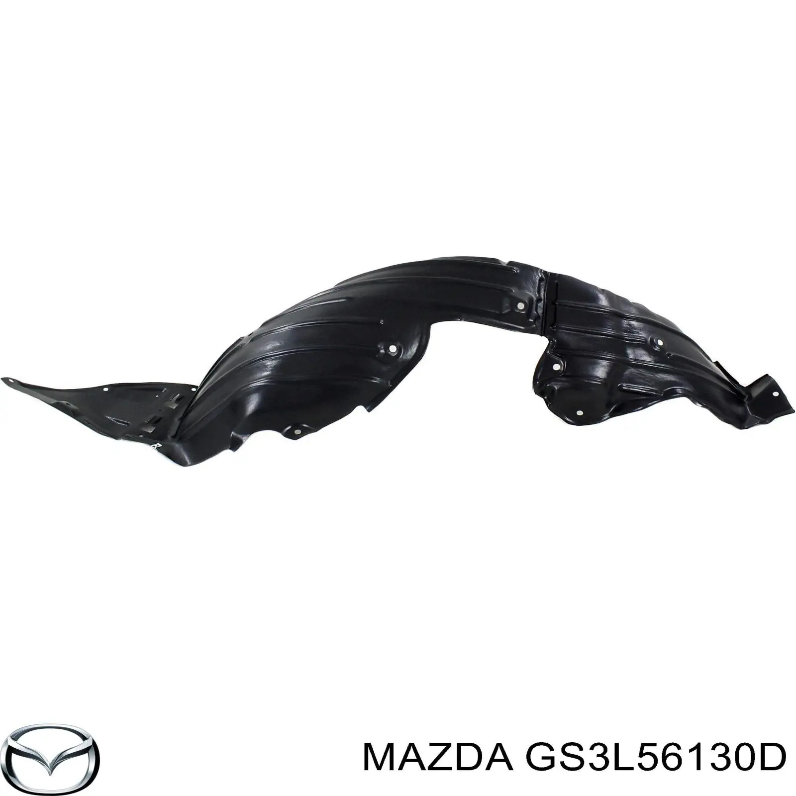Подкрылок крыла переднего левый Mazda GS3L56130D цена, от 30.14 USD