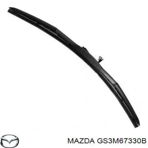 Щетка-дворник лобового стекла пассажирская GS3M67330B Mazda