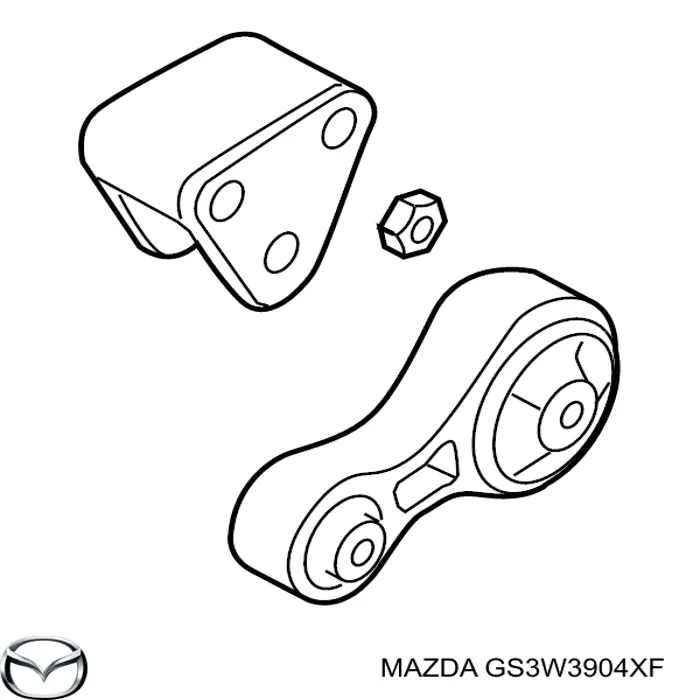 Купить GS3W3904XF Mazda 
