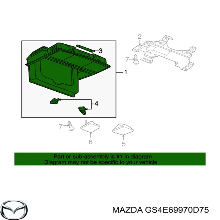 GS4E69970D75 Mazda 