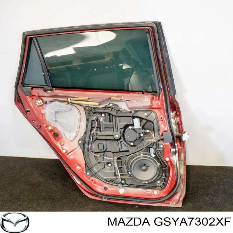 Дверь задняя, левая Mazda GSYA7302XF цена, от 68.41 USD