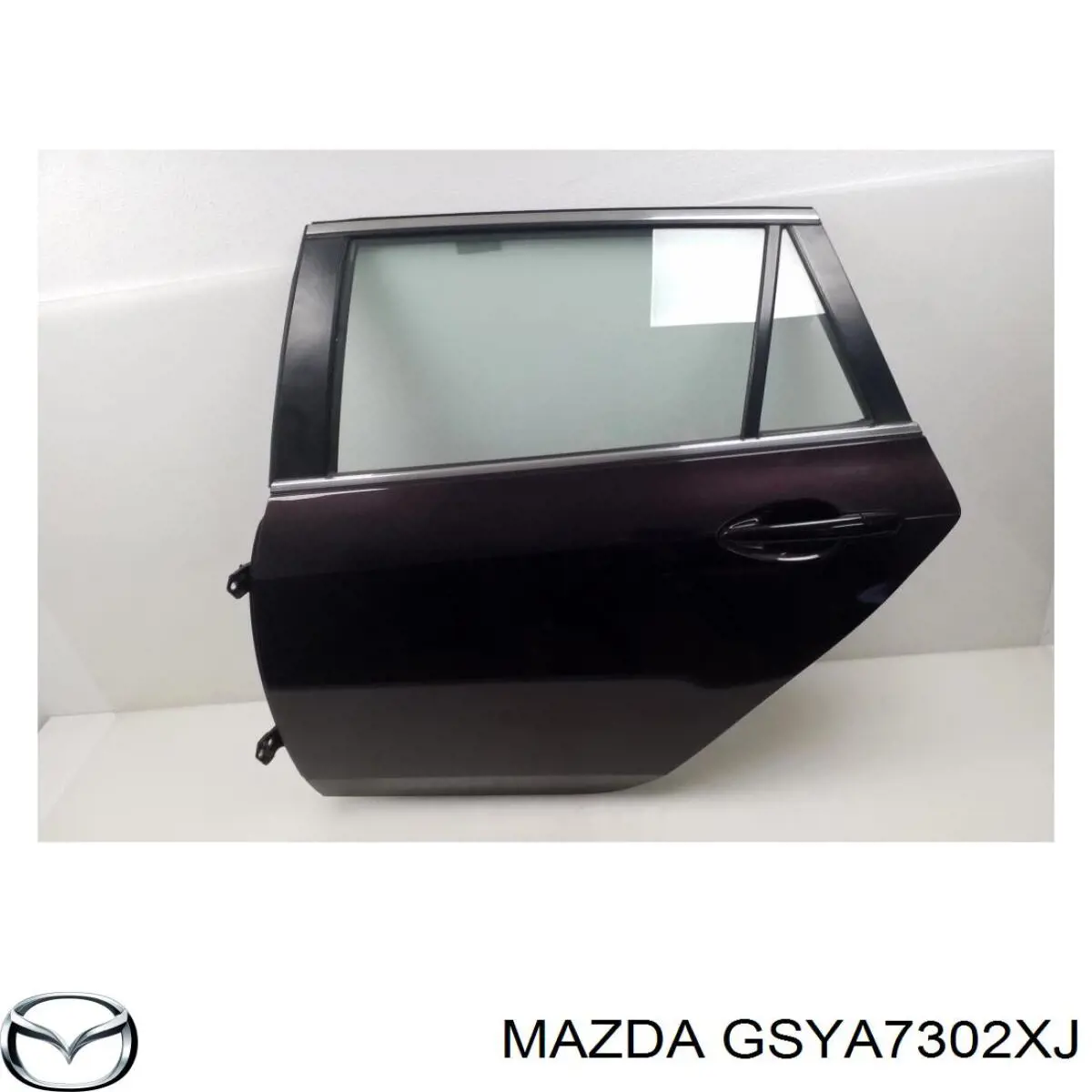 GSYA7302XJ Mazda дверь задняя левая