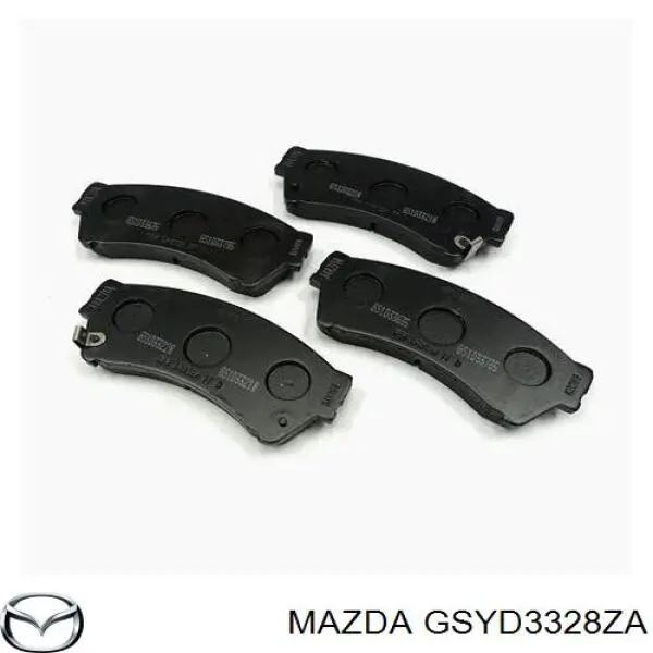 Передние тормозные колодки GSYD3328ZA Mazda
