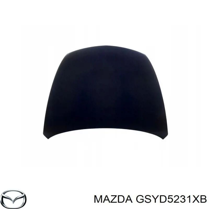Капот Mazda GSYD5231XB