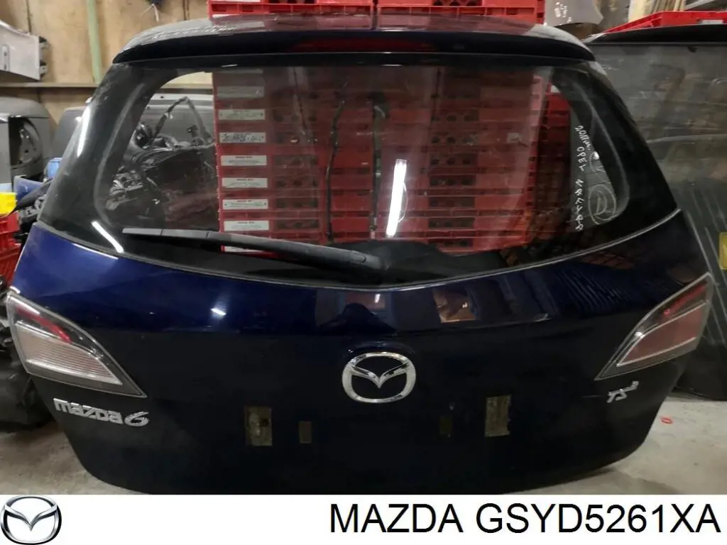 GSYD5261XA Mazda крышка багажника