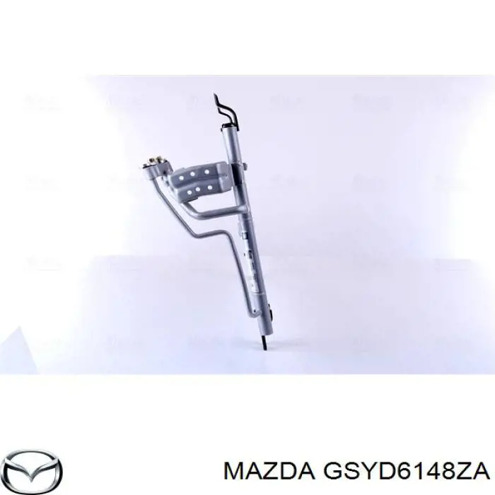 Конденсатор кондиционера Mazda GSYD6148ZA цена, от 77.62 USD