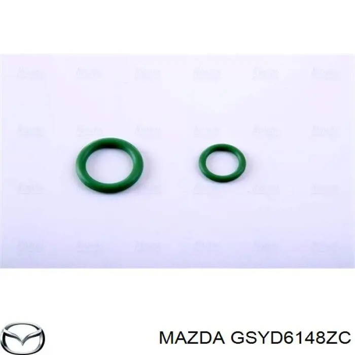 GSYD6148ZC Mazda радиатор кондиционера