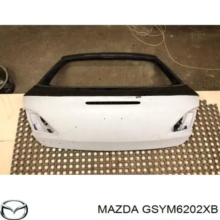 Дверь задняя (багажная 3/5-я (ляда) на Mazda 6 GH