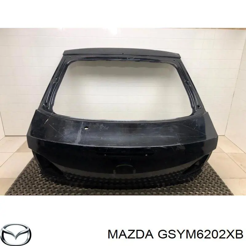 Porta traseira (3ª/5ª porta-malas (tampa de alcapão) Mazda 6  GH