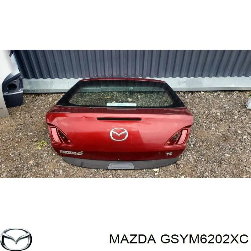 GSYM6202XC Mazda porta traseira (3ª/5ª porta-malas (tampa de alcapão)