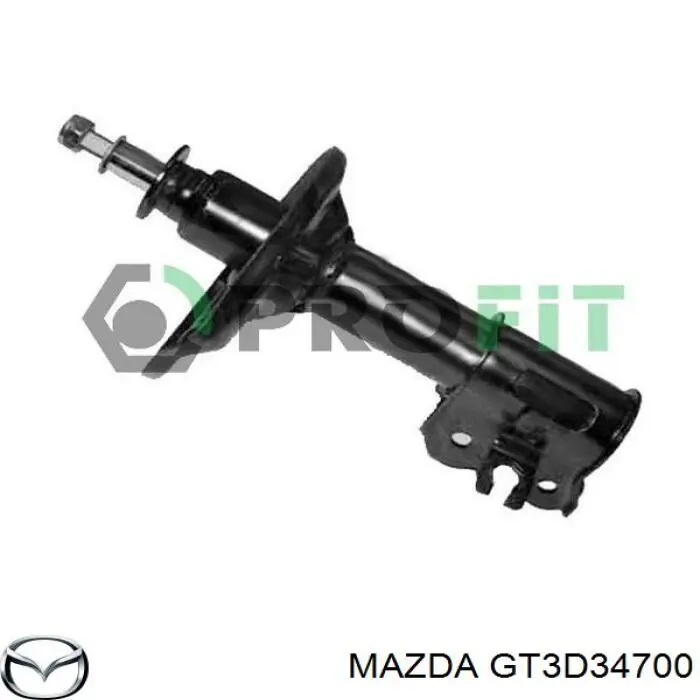 GT3D34700 Mazda amortecedor dianteiro direito