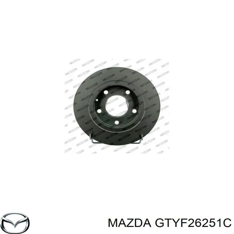 Тормозные диски GTYF26251C Mazda