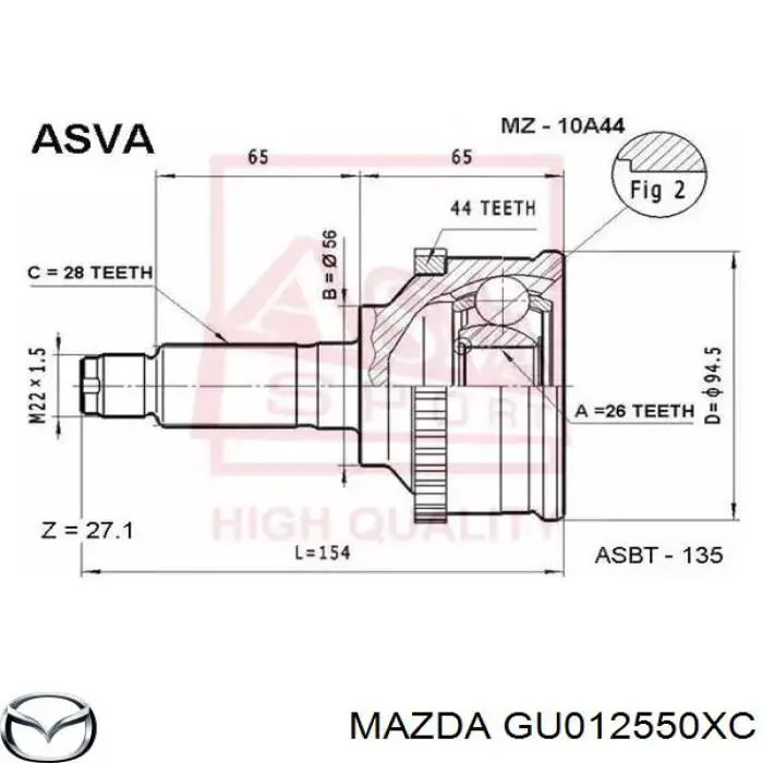 XXGU012550XC Market (OEM) 