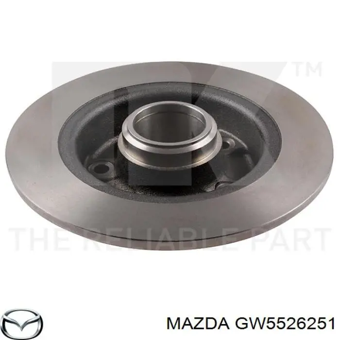 GW5526251 Mazda тормозные диски