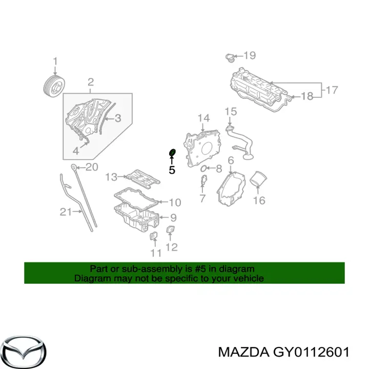 GY0112601 Mazda 