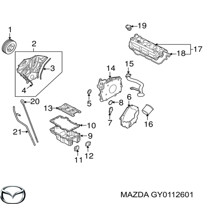 GY0112601 Mazda 