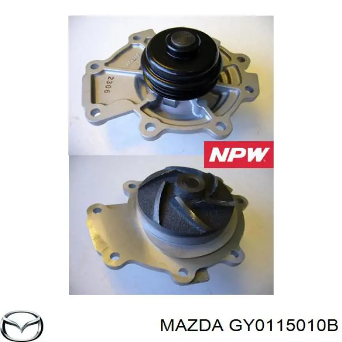 GY0115010B Mazda Насос водяной