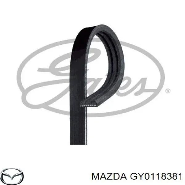 GY0118381 Mazda ремень генератора
