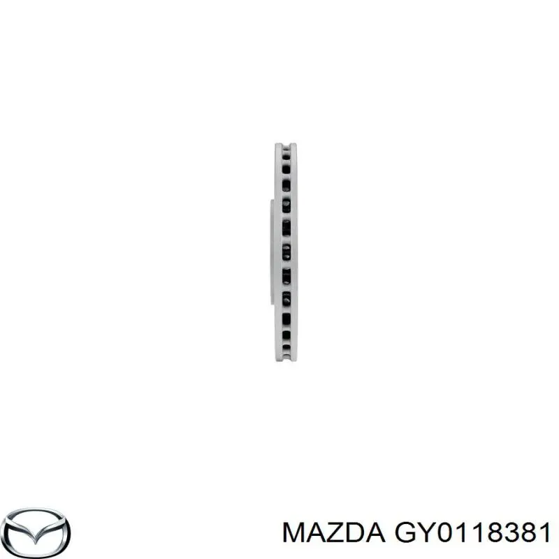 Ремень кондиционера Mazda GY0118381