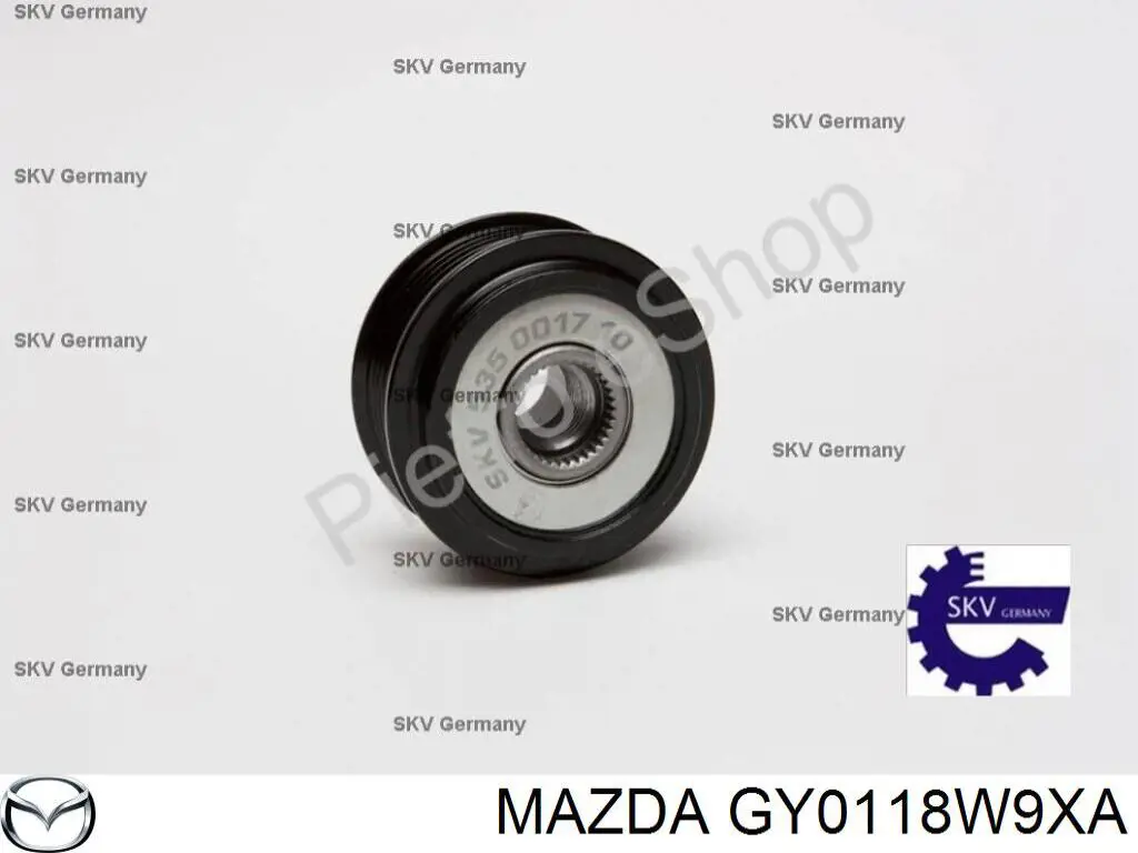 GY0118W9XA Mazda генератор