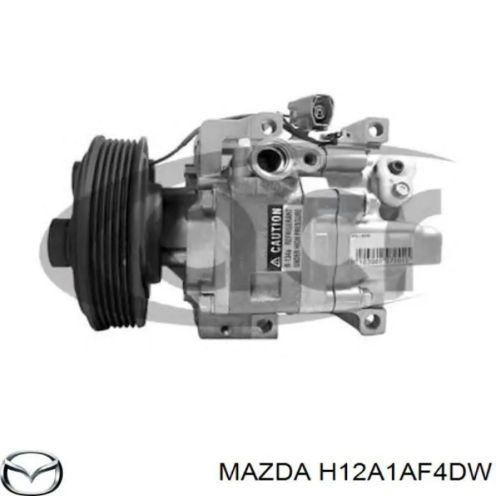 H12A1AF4DW Mazda компрессор кондиционера