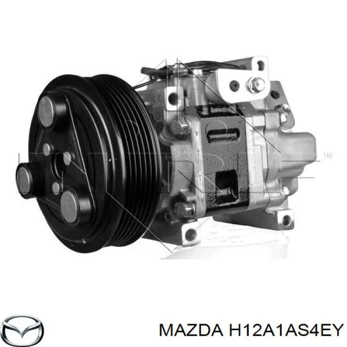 Компрессор системы кондиционирования Mazda H12A1AS4EY цена, от 185.02 USD