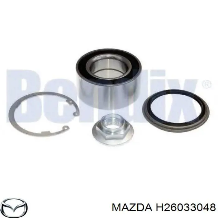 H26033048 Mazda Подшипник ступицы передней