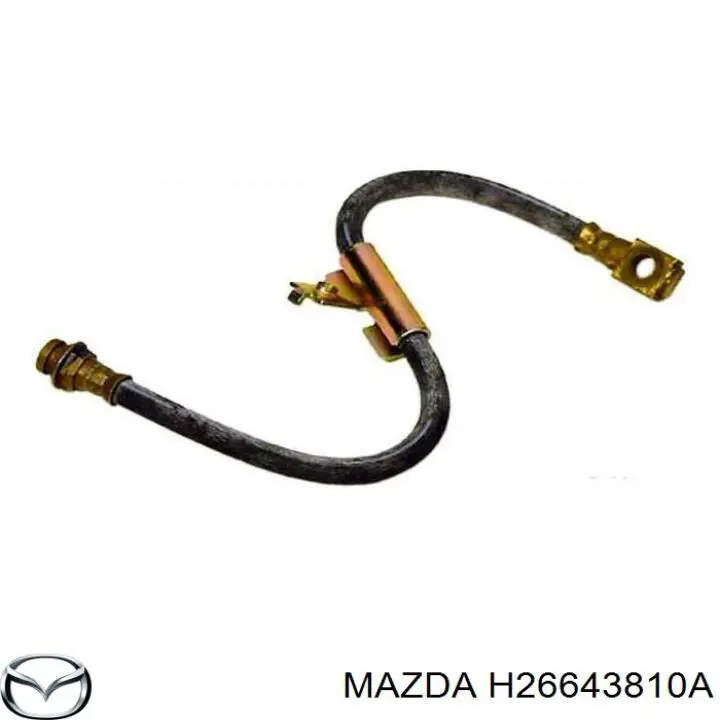 Шланг тормозной задний на Mazda 929 III 